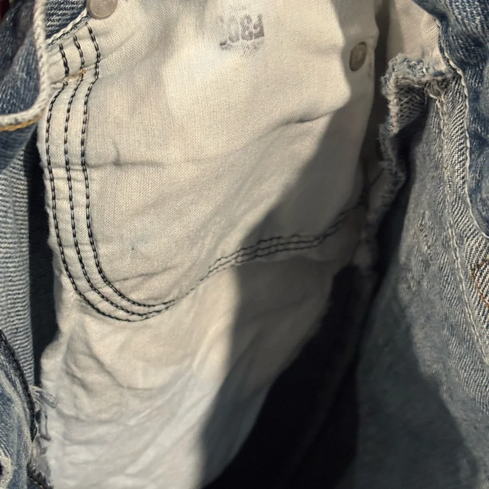 Wrangler Denim Jeans Men’s Size 33x30 Made in the USA Straight Leg - Picture 12 of 16